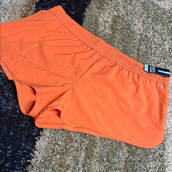 DSG Dick's Sporting Goods Women XL STRIDE Running Shorts 3" Mid Rise Orange NWT - Picture 3 of 11